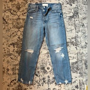 MOTHER Tomcat ankle jean